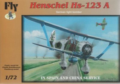 Henschel Hs 123 A in Spain and China service FLY