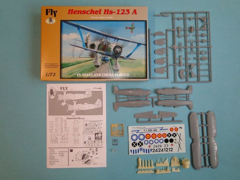 Henschel Hs 123 A in Spain and China service