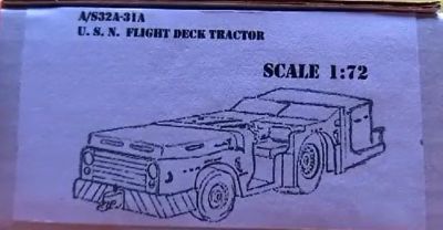 A/S-31A-32A Flight Deck Tractor Fanatic Model