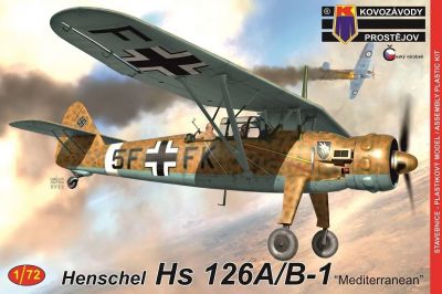 Henschel Hs 126B-1 "Mediterranean" KP Model