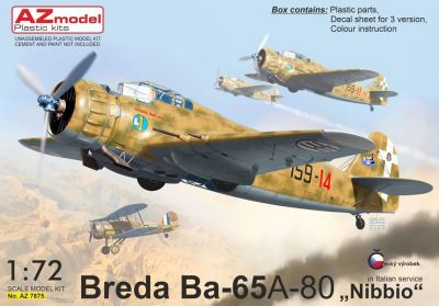 Breda Ba-65A-80 'Nibbio' In Italian Service AZ Model