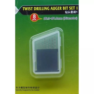 Twist Drilling Auger Bit Set 1 0.3-1.0mm Master Hobby Tools