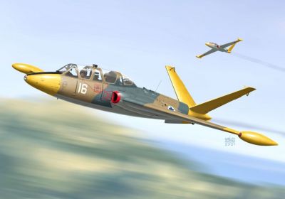 Fouga CM-170 Magister "Over Israel" KP Model