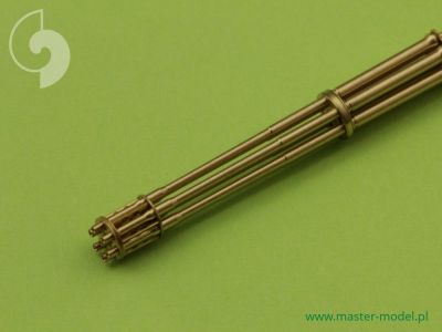 M61 A1 Vulcan - Six-barrelled rotary 20mm cannon - turned barrels with etched barrel clamps Master