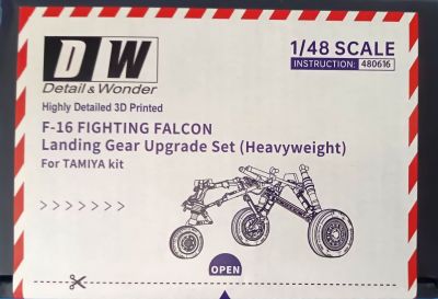 Fighting Falcon Landing Gear Upgrade Set (Heavyweight) Detail & Wonder