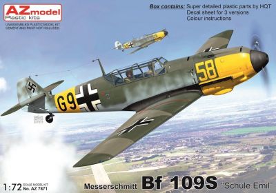 Messerschmitt Bf 109S "Schule Emil" AZ Model
