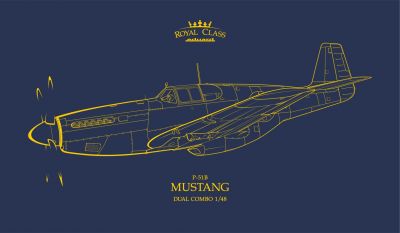 P-51B Mustang ROYAL CLASS 1:48 Eduard