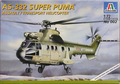 AS-332 Super Puma Assault/Transport Helicopter Italeri
