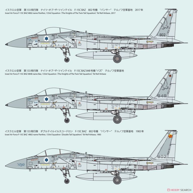 Israeli Air Force F-15C "Baz"
