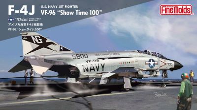 U.S. Navy Jet Fighter F-4J VF-96 "Show Time 100" Fine Molds