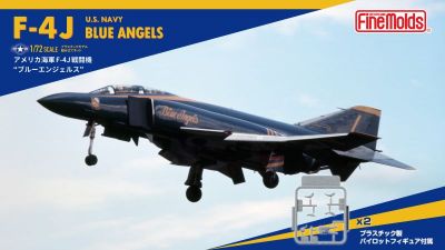 U.S. Navy F-4J 'BLUE ANGELS' w/Pilot figures Fine Molds
