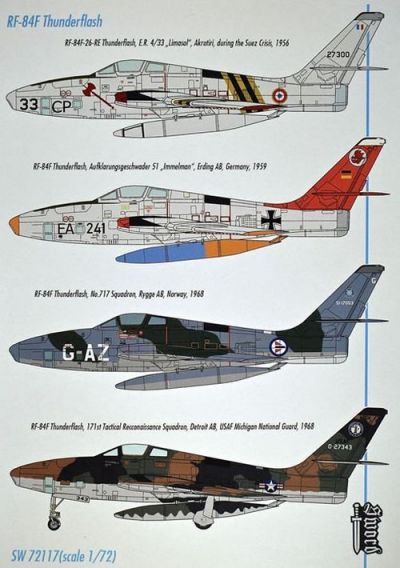 RF-84F Tunderflash SWORD