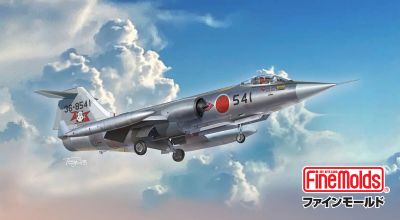 Japan Air Self-Defense Force F-104J Jet Fighter Fine Molds