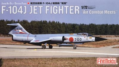 Japan Air Self-Defense Force F-104J Jet Fighter "Air Combat Meets" Fine Molds