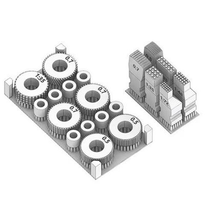 Anti-magnetic armor (Zimmerit) texturing tools LIANG