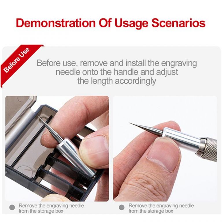 Engraving / Scribing Tool for Scale Models - Type B