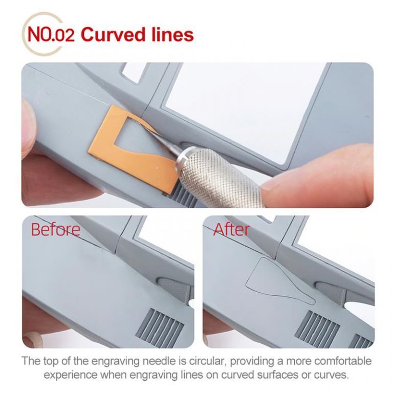 Engraving / Scribing Tool for Scale Models - Type B