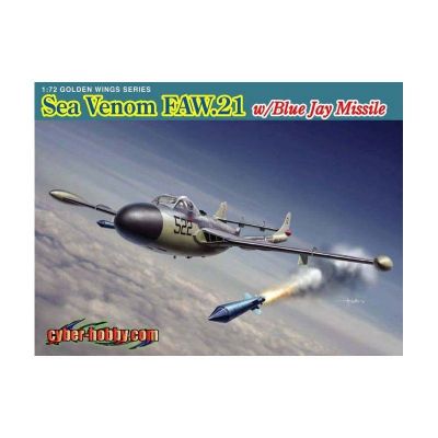 Sea Venom Faw.21 w/Blue Jay Missile CYBER-HOBBY
