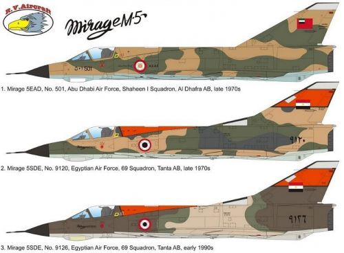 Mirage 5 Cyrano R.V.Aircraft