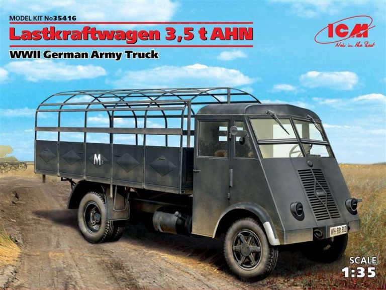 Lastkraftwagen 3,5 t AHN WWII German Army Truck