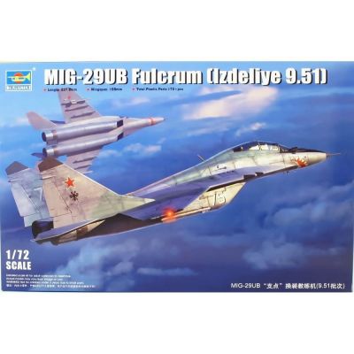 MiG-29UB Fulcrum (Izdeliye 9.51) TRUMPETER