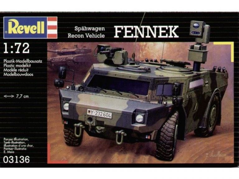 Spahwagen Recon Vehicle Fennek