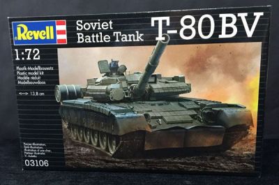 Soviet Battle Tank T-80BV REVELL