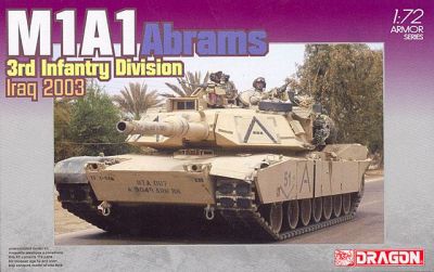 M1A2 Abrams 3rd infantry Division, Irak 2003 DRAGON
