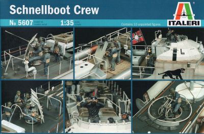 Schnellboot Crew ITALERI