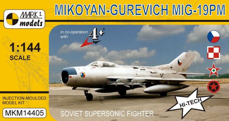 Mikoyan-Gurevich Mig - 19PM Sovieyt Supersonic Fighter