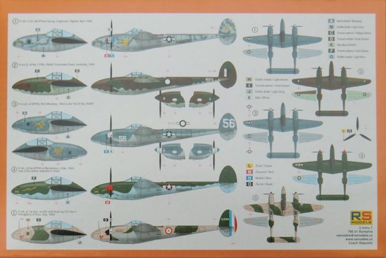 F-4 / F-4 A Lightning RS MODEL