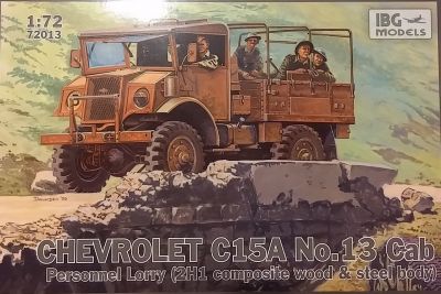 Chevrolet C15A No.13 Cab Personnel Lorry (2H1 composite wood & steel body) IBG MODELS