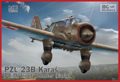 PZL 23B Karas Polish Light Bomber - (Early) IBG MODELS