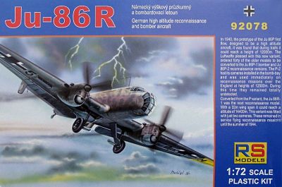 Junkers JU-86R RS MODEL