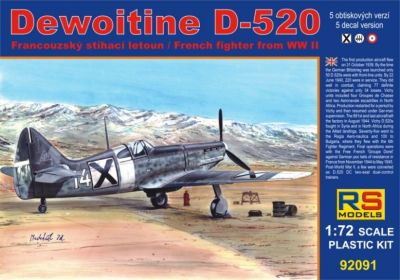 Devoitine D.520 Bulgaria RS MODEL