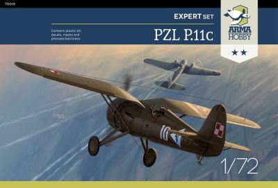 PZL P.11C -Expert Set ARMA HOBBY