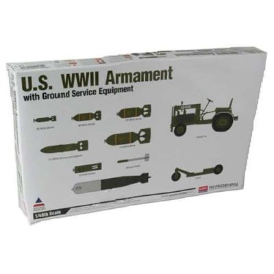 U.S.WWII Armament with Ground Service Equipment ACADEMY