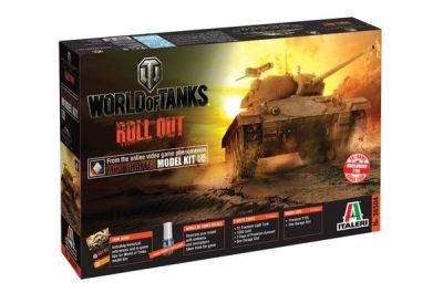 WORLD OF TANK M24 Chaffee ITALERI