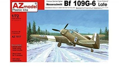 Messerschmitt BF 109G-6 Late "Over Finland" AZ MODEL