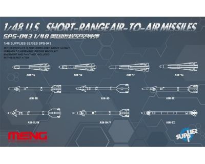 U.S. Short-Range Air-To-Air Missiles Meng Model
