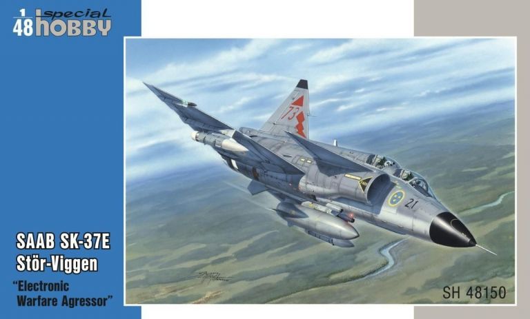 Saab SK-37E Stor-Viggen "Electronic Warfare Agressor"