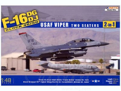 F-16DG DJ "USAF VIPER" Two Seaters KINETIC