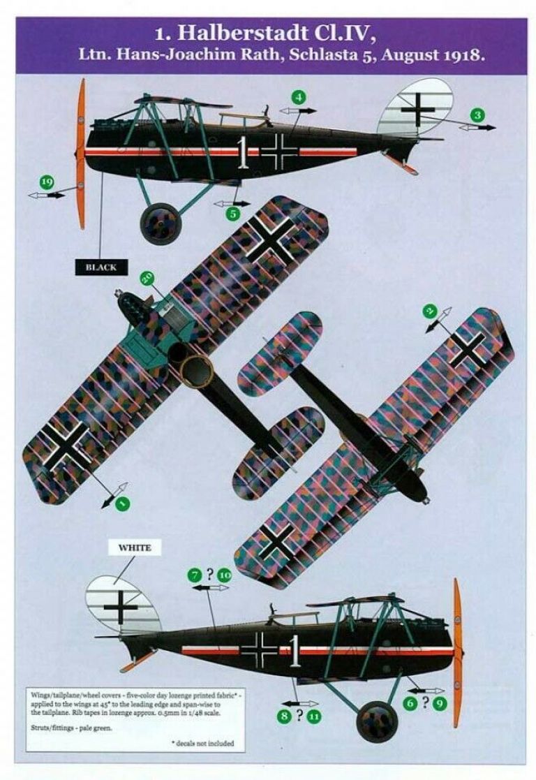 Halberstadt Cl.IV -Short Fuselage