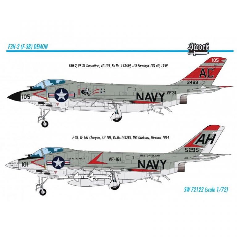 Mc DONNELL F-3H2/F-3B DEMON