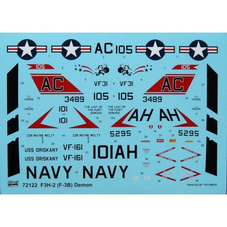 Mc DONNELL F-3H2/F-3B DEMON