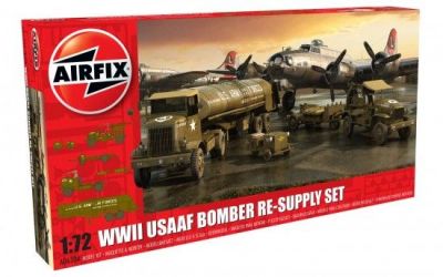 WWII USAAF Bomber re-supply set AIRFIX
