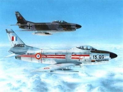F-86K Sabre Dog "Armèe de l'Air & Bundesluftwaffe"
