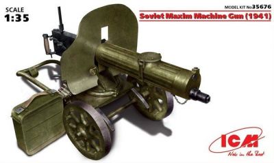 Soviet Maxim Machine Gun (1941) ICM