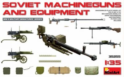 Soviet Machineguns and Equipment MINIART