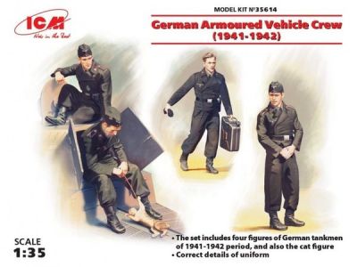 German Armoured Vehicle Crew (1941-1942) ICM